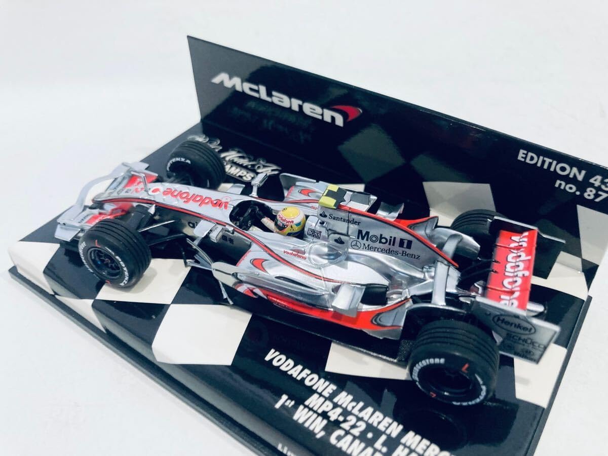1/43 Minichamps McLaren Mercedes マクラーレン メルセデス MP4-22#2